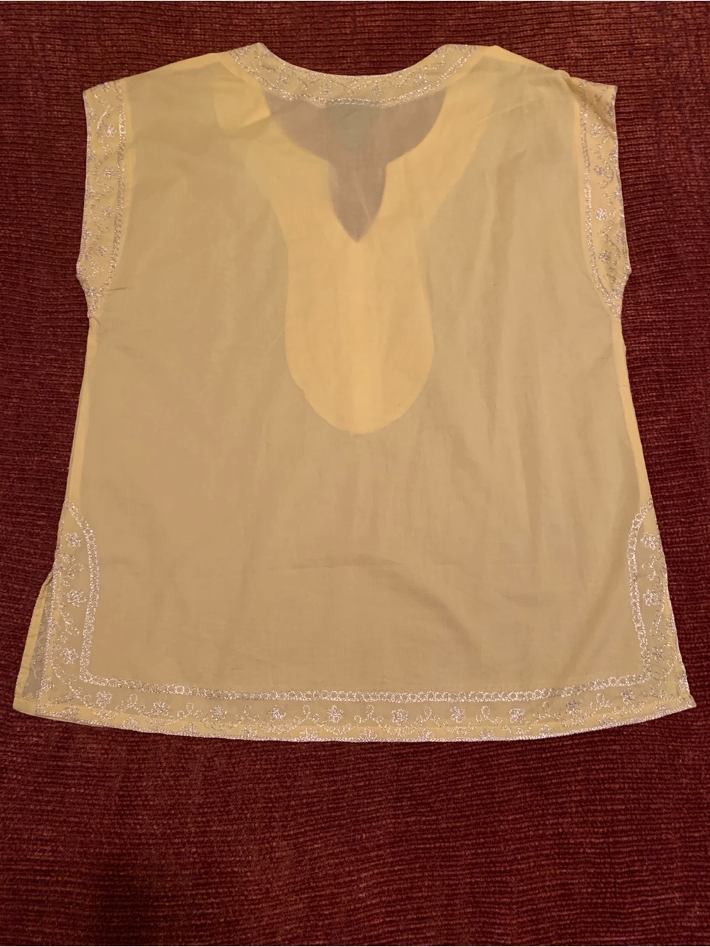 Yellow Hindu-Themed Top - Picture 11 of 14
